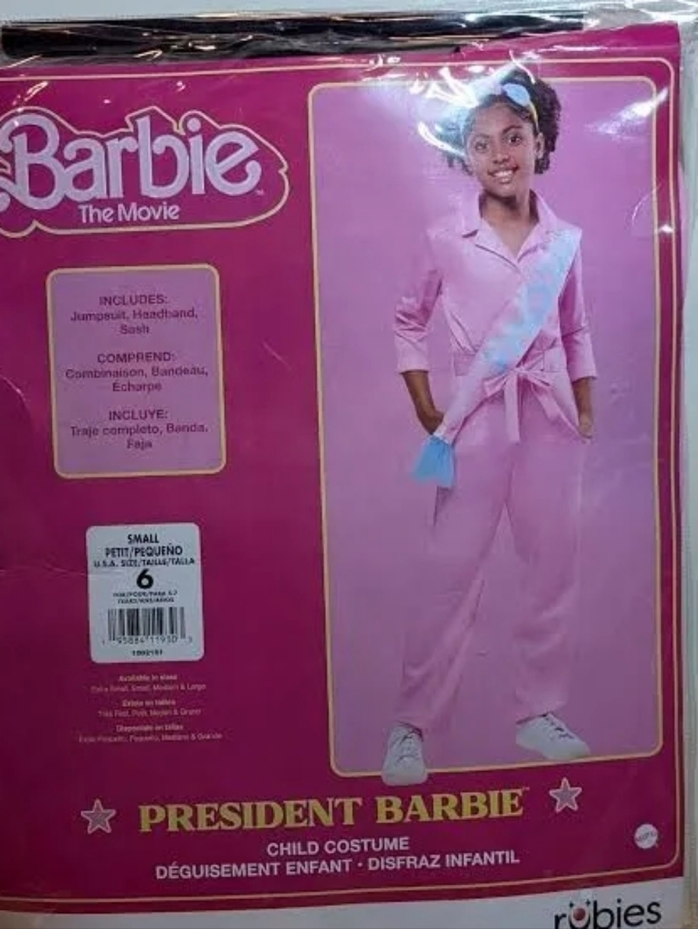Barbie Kids– Light Pink Presidential Jumper